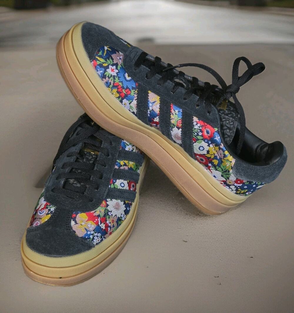 Adidas Liberty London X Wmns US 7.5 Gazelle Bold Floral Embroidery JI2572 - Picture 1 of 14